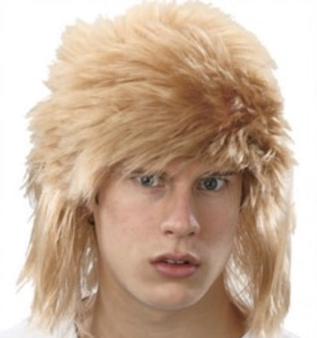 PERMED MULLET BLONDE